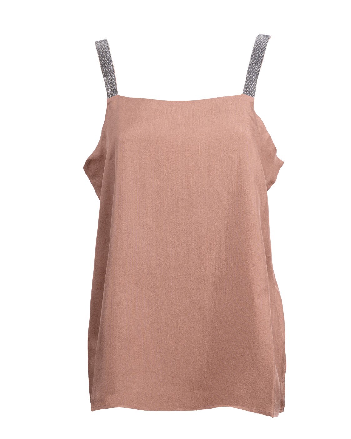 shop FABIANA FILIPPI  Top: Fabiana Filippi top in seta.
Spallini con dettaglio brillante.
Vestibilità regolare.
Composizione: 100% Seta.
Fabbricato in Italia.. TPD222B817-I693 2170 number 3398125
